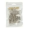 Shelure-Ball-Bearing-Swivel-with-Coastlock-Snap-Strong-Welded-Ring-Fishing-Swivels-Assortment-for-Saltwater-Silver-Coatedpack-of-20