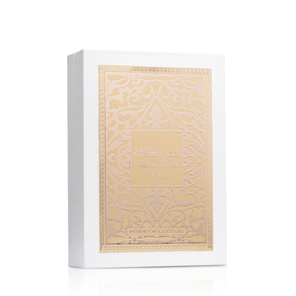 Lattafa Fakhar Eau De Parfum Spray for Women, 3.4 Ounce