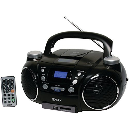 Jensen-Portable-AMFM-Stereo-CD-Player-with-MP3-EncoderPlayer