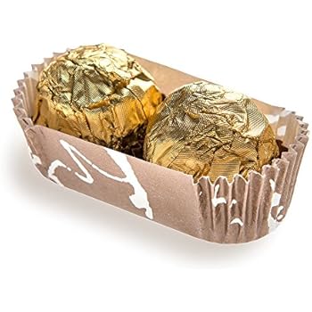 Restaurantware RWA0228 Baking Cup, Small, Chocolate Wisp