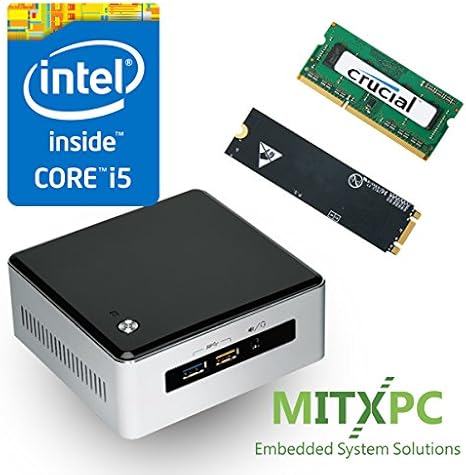 Amazon.com: Intel NUC5i5RYH 5th Gen Core i5 NUC Mini PC w/ 8GB, 256GB M