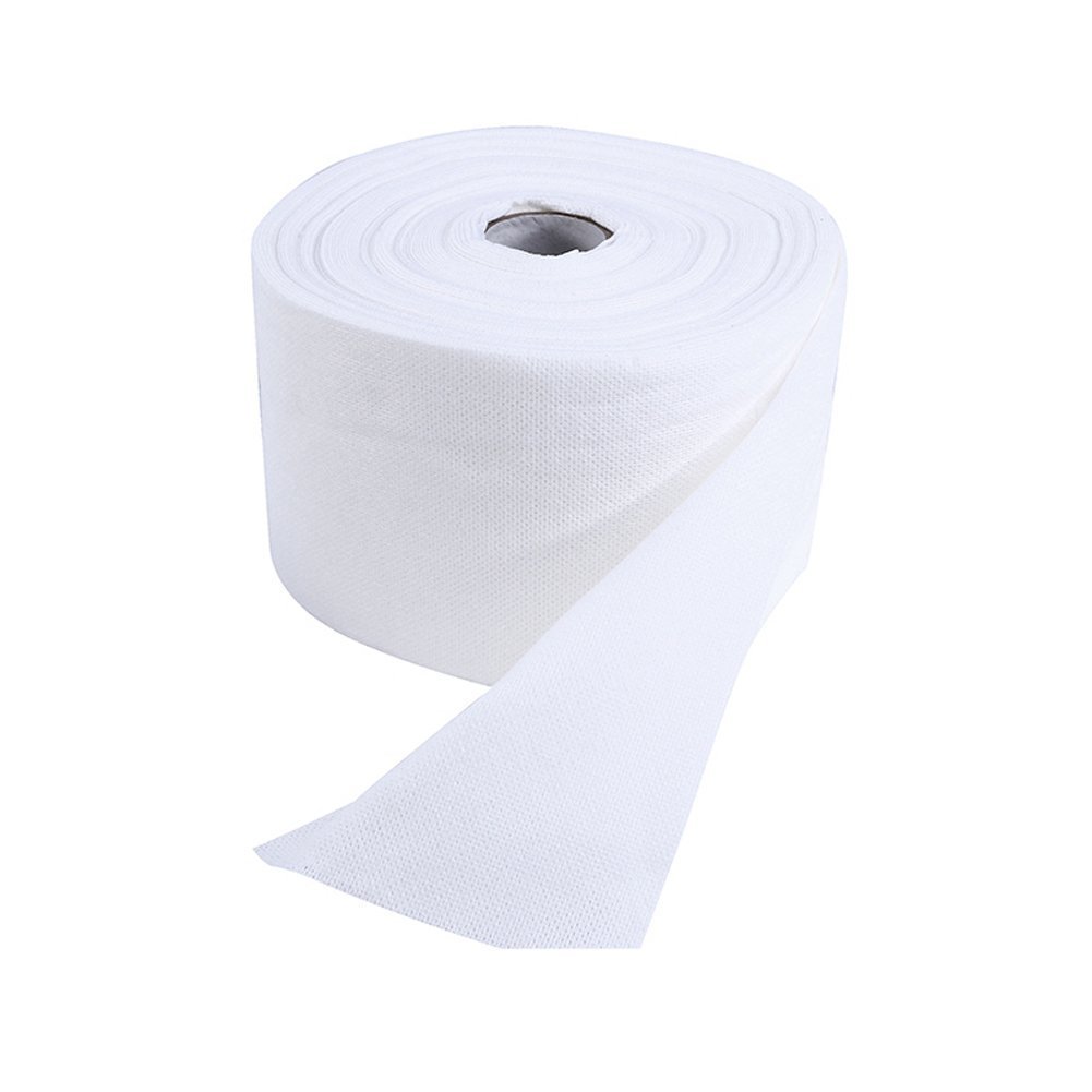 VASANA 1Roll Disposable White Cotton Disposable Cleaning Face Towel Facial Soft Pads Wipers Multipurpose Cleaning Cloth Tissue for Skin Care