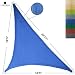 LyShade 16'5" x 16'5" x 22'11" Right Triangle Sun Shade Sail Canopy (Blue) - UV Block for Patio and Outdoor primary