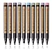 Mincho Metallic Marker Pens, Set of 10 Assorted Colors Paint Pen for Scrapbooking Crafts, DIY Photo Album, Art Rock Painting, Card Making, Metal and Ceramics, Glass - Medium Bullet Tip
