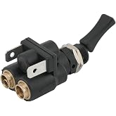 Air Electric Toggle Valve Paddle Switch Compatible with Peterbilt Kenworth | Replace# K295-362-1