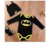 Superhero Baby Onesie, 3 Piece Outfits Set