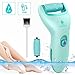 MiroPure Electric Callus Remover, Professional Wet and Dry 100% Waterproof and 3X Powerful Pedicure Foot File for Dead Hard Cracked Skin, Coarse and Fine 2 Roller Heads and Cleaning Brush