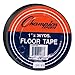 Champion Sports Floor Tape - 1in x 36 yd. Color: Black (1X36FTBK)