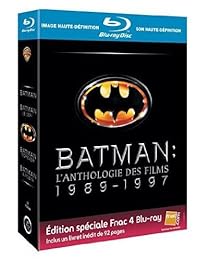 Coffret Batman - L'intégrale - 4 Blu-Ray - Edition Spéciale Fnac