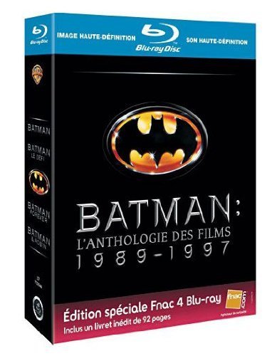 Coffret Batman - L'intégrale - 4 Blu-Ray - Edition Spéciale Fnac