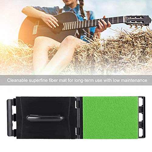 Guitar String Scrubber Guitar String Cleaner Electric Guitar Strings Cleaner Kit Durable Guitar Bass String Scrubber Cleaner Cleaning & Care Tool Instrument Accessory by RiToEasysports(Green)
