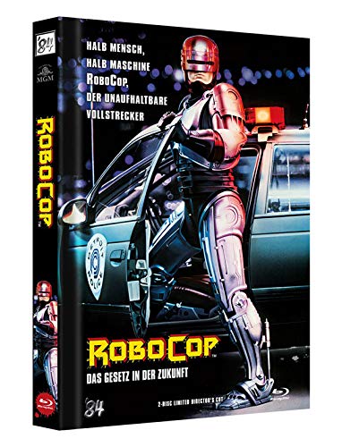 RoboCop 1 - 2-Disc Limited Directorâ��s Cut - Mediabook, Cover A  (  DVD) [Blu-ray]