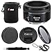 Canon EF 50mm f/1.8 STM Standard Prime Lens with Essentials Bundle Including: 49mm UV Filter, Padded Lens Pouch, Lens Cap Keeper, and Lens Cleaning Pen