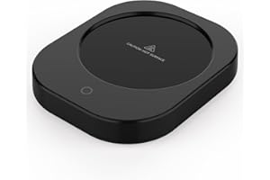 AROMARA Candle Wax Melt Warmer for Jar Candles, Safely Releases Scents Without a Flame, Coffee Mug Warmer for Desk Gravity-Induction Auto Shut Off, Electric Self Heated Plate for Heating Milk, Tea