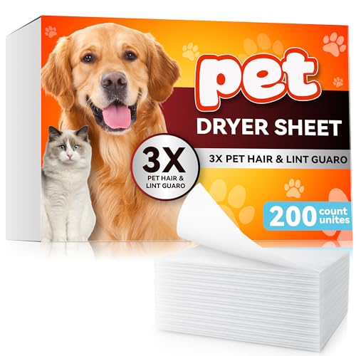 Heigble Pet Hair Dryer Sheets