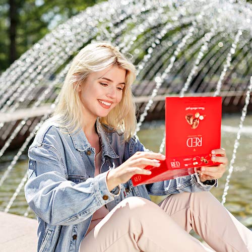 RED Delight Pralinen aus Vollmilchschokolade mit Kokosnusscremefüllung ohne Zuckerzusatz, 132g – Bild 6
