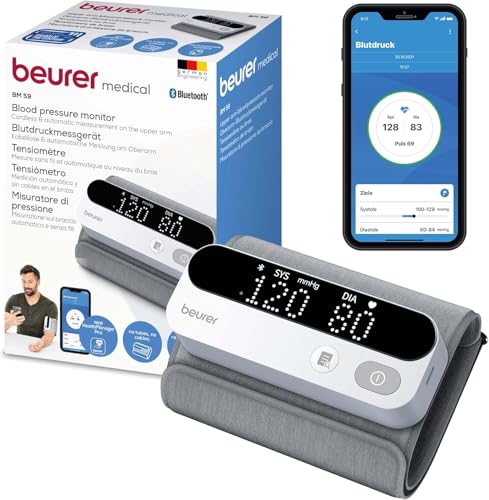 Beurer BM 59 Oberarm-Blutdruckmessgerät, Manschette ohne Schläuche & Kabel