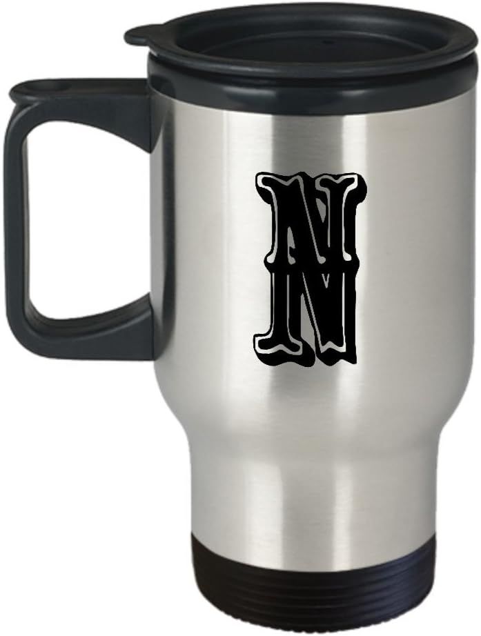 monogrammed coffee thermos