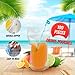 100 PCS Drink Pouches with Straw - Reusable Juice Pouches with Plastic Zipper, Smoothie Bags with 100 PCS Straws