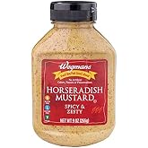 Wegmans Horseradish Mustard - Spicy &amp; Zesty - 9 Oz. (2 Pack)