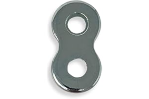 Balsam Point Workshop 30-Pack - Heavy Duty Figure 8 Table Top Connector or Desk Top Fastener Clip - Thick 12 Gauge Steel