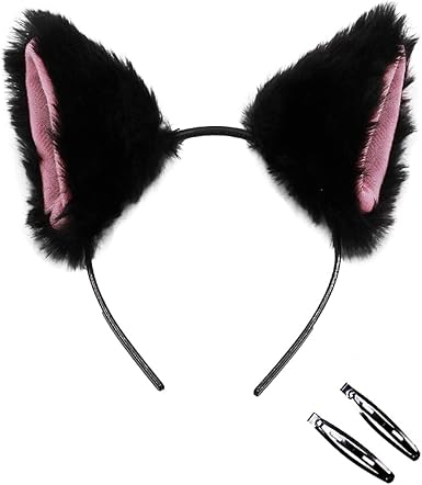 Amazon 富士達 猫耳 カチューシャ 猫 コスプレ 猫 カチューシャ 2way Kdg148blk Pnk コスプレ 仮装 通販