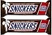 Snickers Chocolate Candy Bar Slice 'n Share (16 oz) - Pack of 2 Peanuts & Caramel for those Hungry Moments