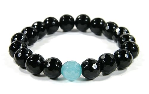 Amazon.com: Jade & Agate Faceted Bracelet - Crafted in the USA: Handmade