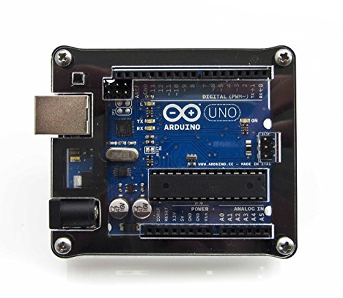 Arduino Uno Zebra Case (Black Ice)