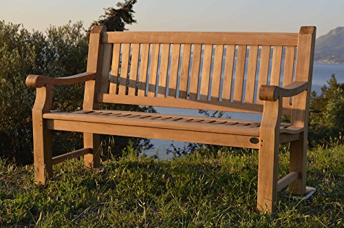 MALO Garden Hochwertige Teak VIERSITZER Parkbank Elefantenbank Gartenbank Sitzbank Garten Bank – Bild 6