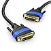Dual Link DVI Cable – with ferrite core for Interference-Free Signal Transmission – 15ft (Digital DVI-D/24+1 Monitor Cable, up to 2560×1600 at 60Hz or Full HD/1080p) by CableDirect
