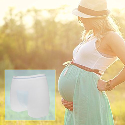Incontinence Unisex Underwear Maternity Panties High Waist Seamless