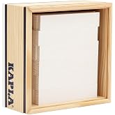 KAPLA 40 Squares White - Wooden Construction Set 40 White Colored Building Planks