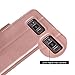 Galaxy S8 Plus Wallet Case,Acrass Samsung Galaxy S8 Plus Flip Cover Case with Kickstand and Card Slots For Girls,Rosegold