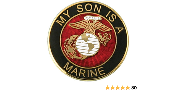 MY SON IS A MARINE Hat or Lapel Pin rfe.ie