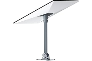 GNENANG Starlink Roof Wall Mount Gen 3, Starlink Standard Mounting Kit, Mounting Bracket with Gen 3 Pipe/Pole Adapter for Starlink Internet Kit Satellite