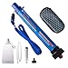 RoryTory 5pc Survival Straw Water Filters Camping Hydration Purifier Set - Portable Personal Emergency Clean Water Purification for Wilderness Survival & Outdoors | 2000 Liters Safe Drinking H2O