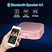 Wireless Bluetooth Speaker, UNITEK Rose Gold Aluminum 5W-Driver Stereo Speaker for iPhone 7/7 Plus, Samsung S8/Note 8/ S8 Edge