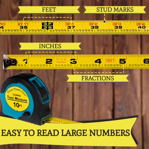 Where's My Tape Measure? 10ft Measuring Tape Retractable Tape Measure