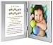 Gift for Grandparents From Newborn Baby, Touching Poem Frame From Grandchild, Add 4x6 Inch Photo