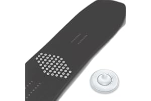 Yioone Anti-Slip Snowboard Stomp Pads, Clear Stomp Pad Provides Extra Grip for Snowboarding, Pack of 50 (Clear)