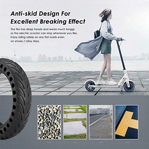 Jesdoo Solid Tire Replacement for Electric Scooter Xiaomi m365 / gotrax