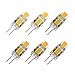 La Farah 1.2 Watt G4 LED 12V AC/DC Bi-Pin Light Bulb 2700K Warm White T3 G4 Halogen 10W Led Replacement -Pack of 6 (1.2 W)