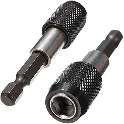 Coldtoy Hex Screw Shank, Quick Release Drill Magnetic Screwdriver Bit Holder 1/4" 60mm