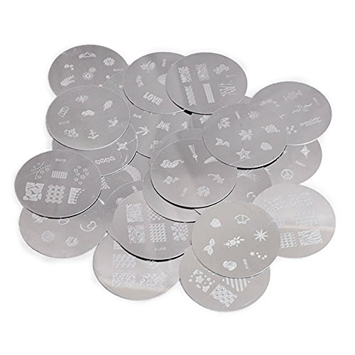 SHANY Cosmetics New Image Plates Set Nail Polish Image Plates with Storage, 25 Count - Thumbnail 7