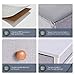 ROMOON Narrow Closet Organizer, 4 Drawer Fabric Storage Bins, Tall Storage Dresser,Closet Organizer Shelves with Drawers for Bedroom, Hallway, Entryway, Closet, Nursery Room-Grey