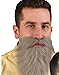 Fun World Accessorie's Men's Gray Mustache and Beard, Standard