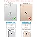 ULAK iPad Air Case, Multi-Angle Rotating Stand Protective Case Cover for Apple iPad Air (2013 Release) with Automatic Wake/Sleep Function (Rose Gold/White Stripes)