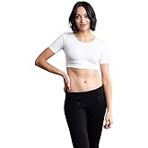 Women Top Boyfriend Tee HALFTEE Half Sleeve Layering Crop Undershirt for Women & Teens XS-3X