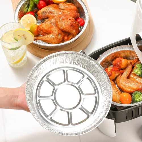 Air Fryer Disposable Tinfoil Liner,Nonstick Disposable Liners, Baking